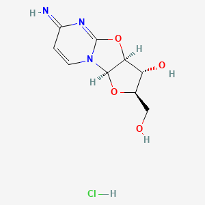 Chemical structure of Cyclocytidine HCl