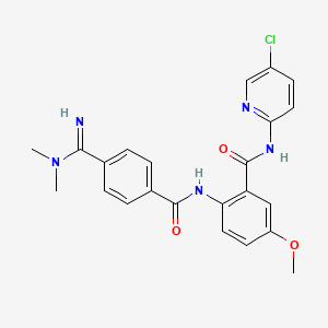 Chemical structure of Betrixaban