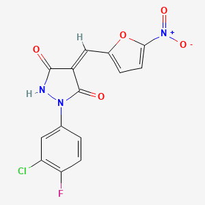 Chemical structure of PYZD-4409