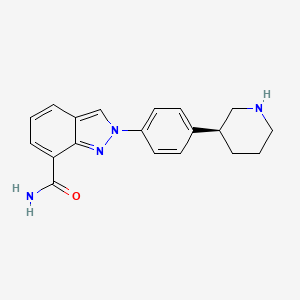 Chemical structure of MK-4827