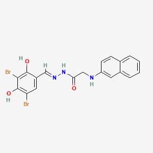 Chemical structure of GlyH-101