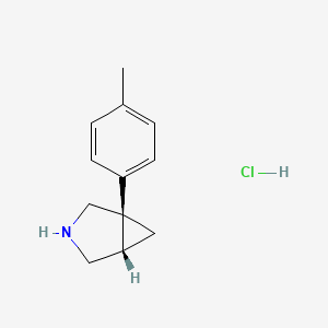 Chemical structure of Bicifadine hydrochloride