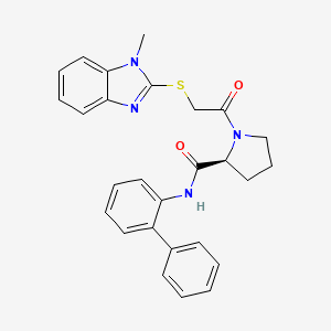 Chemical structure of TCS 1102