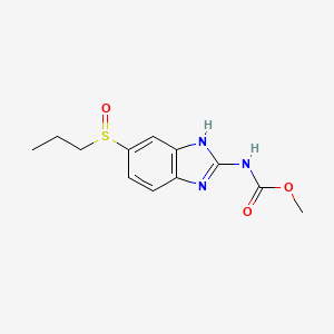 Chemical structure of Albendazole Oxide