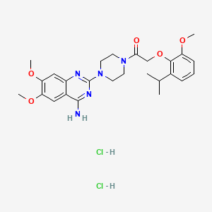 Chemical structure of Rec 15/2615 dihydrochloride