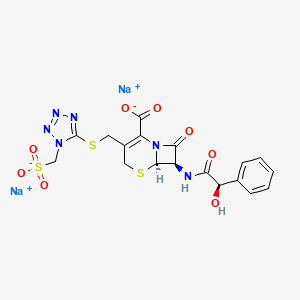 Chemical structure of Cefonicid Sodium