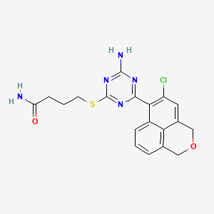 Chemical structure of CH5138303