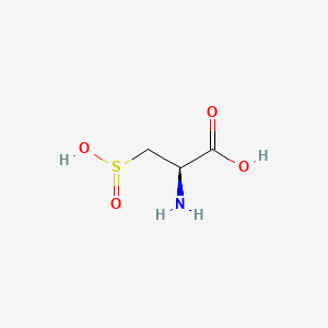 Chemical structure of L-Cysteinesulfinic acid