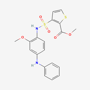 Chemical structure of GSK 0660