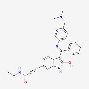 Chemical structure of BI-847325