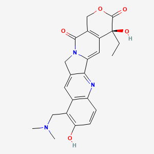 Chemical structure of Topotecan