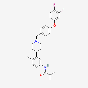 Chemical structure of SNAP 94847 hydrochloride