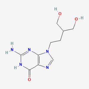 Chemical structure of Penciclovir