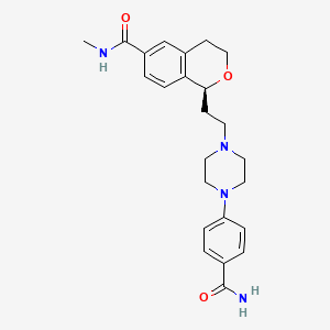 Chemical structure of PNU 142633
