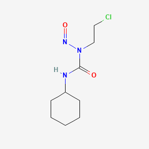 Chemical structure of Lomustine