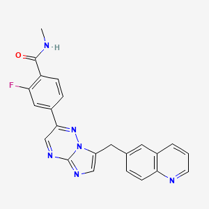 Chemical structure of INCB28060