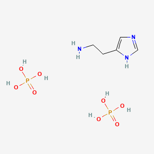 Chemical structure of Histamine Phosphate