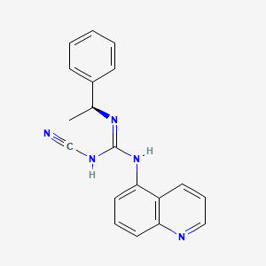 Chemical structure of A 804598