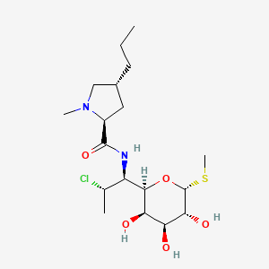 Chemical structure of Clindamycin