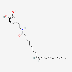 Chemical structure of OLDA