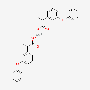Chemical structure of Fenoprofen Calcium