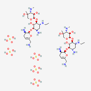 Chemical structure of Netilmicin Sulfate