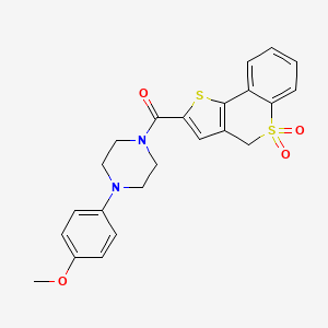 Chemical structure of ML 349