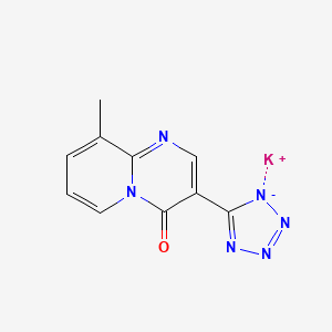 Chemical structure of Pemirolast potassium