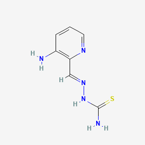 Chemical structure of Triapine