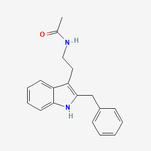 Chemical structure of Luzindole