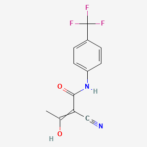 Chemical structure of Teriflunomide