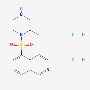 Chemical structure of H-7 dihydrochloride