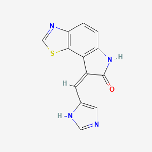 Chemical structure of PKR-IN-C16