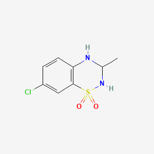 Chemical structure of IDRA 21