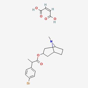 Chemical structure of PG-9 maleate