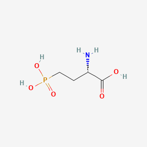 Chemical structure of L-AP4