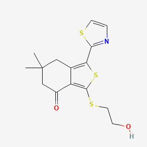 Chemical structure of TB 21007