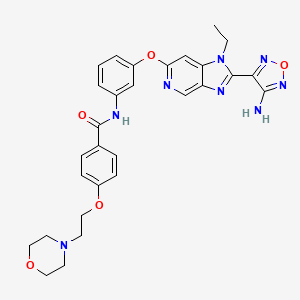 Chemical structure of GSK269962A