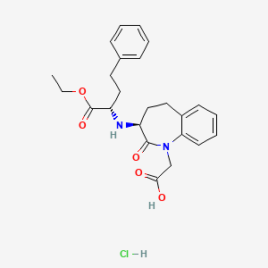 Chemical structure of Benazepril HCl