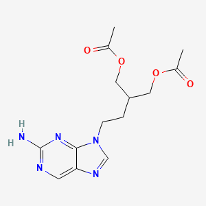 Chemical structure of Famciclovir