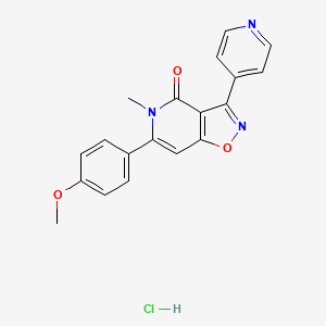 Chemical structure of MMPIP hydrochloride