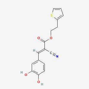 Chemical structure of 2-TEDC