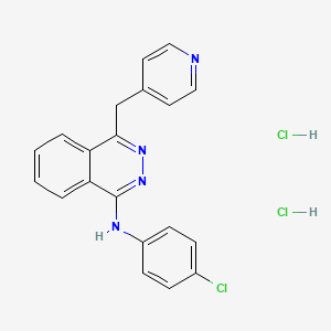 Chemical structure of Vatalanib (PTK787) 2HCl