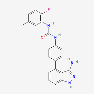Chemical structure of Linifanib