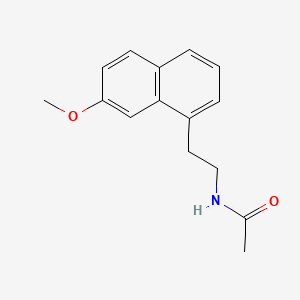 Chemical structure of Agomelatine