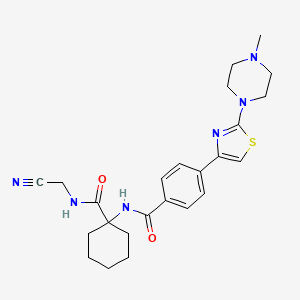 Chemical structure of L 006235