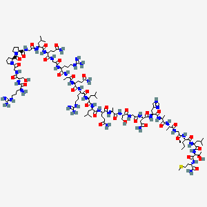 Chemical structure of [Ala11,D-Leu15]-Orexin B