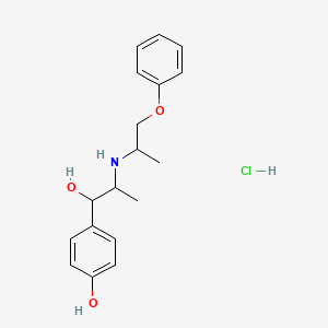 Chemical structure of Isoxsuprine Hydrochloride