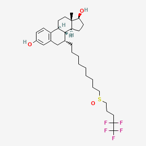 Chemical structure of Fulvestrant