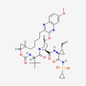 Chemical structure of MK-5172